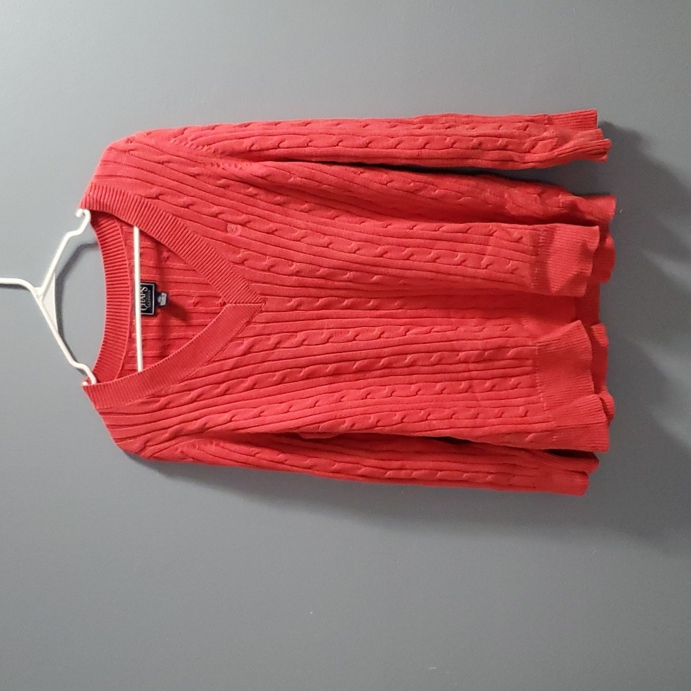 Chaps cable knit